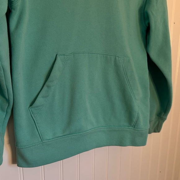 Carhartt Girl’s Teal Hooded Sweatshirt with Front Pocket Size Small (8) - Picture 4 of 13